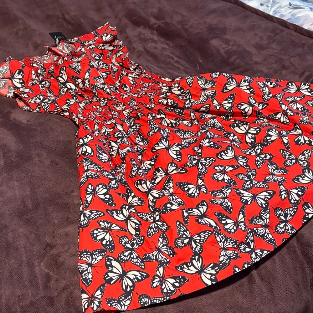 Kate Spade Butterfly 🦋 Print Blake Dress - Picture 6 of 7